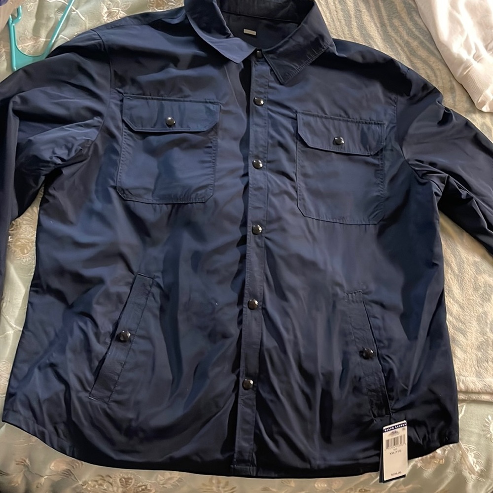 NWT Polo AVIATR Reversible Navy Blue jacket 2XL
